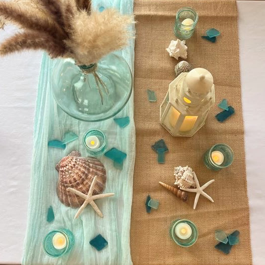 Classic Beach Bum Table Decor